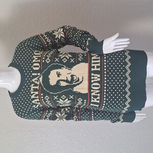 Ripple Junction Green and Cream Women's Sweater